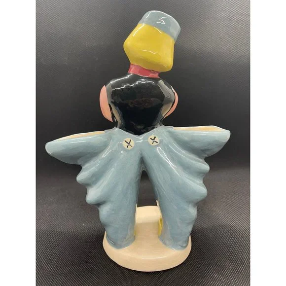 Vintage Kim Ward Hollywood Petroff 1995 Pottery Planter Double Vase SIGNED - Picture 2 of 4